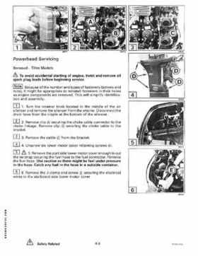 1996 Johnson/Evinrude Outboards 25, 35 3-Cylinder Service Repair Manual P/N 507123, Page 126