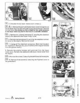 1996 Johnson/Evinrude Outboards 25, 35 3-Cylinder Service Repair Manual P/N 507123, Page 129