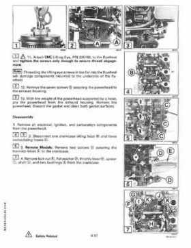 1996 Johnson/Evinrude Outboards 25, 35 3-Cylinder Service Repair Manual P/N 507123, Page 130
