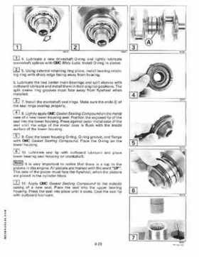 1996 Johnson/Evinrude Outboards 25, 35 3-Cylinder Service Repair Manual P/N 507123, Page 138