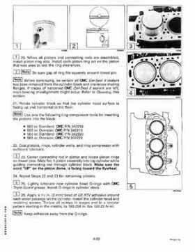 1996 Johnson/Evinrude Outboards 25, 35 3-Cylinder Service Repair Manual P/N 507123, Page 140