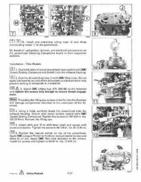 1996 Johnson/Evinrude Outboards 25, 35 3-Cylinder Service Repair Manual P/N 507123, Page 145