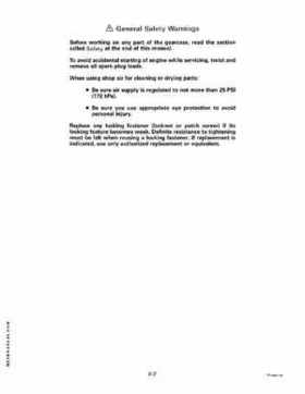 1996 Johnson/Evinrude Outboards 25, 35 3-Cylinder Service Repair Manual P/N 507123, Page 188