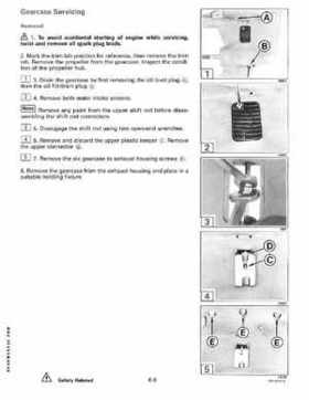1996 Johnson/Evinrude Outboards 25, 35 3-Cylinder Service Repair Manual P/N 507123, Page 194