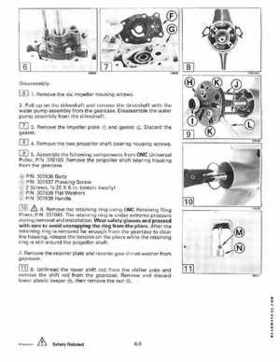 1996 Johnson/Evinrude Outboards 25, 35 3-Cylinder Service Repair Manual P/N 507123, Page 195