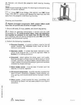1996 Johnson/Evinrude Outboards 25, 35 3-Cylinder Service Repair Manual P/N 507123, Page 198