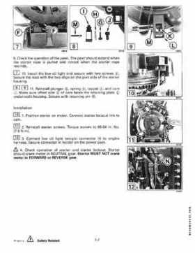 1996 Johnson/Evinrude Outboards 25, 35 3-Cylinder Service Repair Manual P/N 507123, Page 216