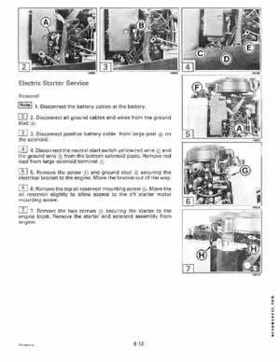 1996 Johnson/Evinrude Outboards 25, 35 3-Cylinder Service Repair Manual P/N 507123, Page 229