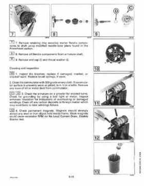 1996 Johnson/Evinrude Outboards 25, 35 3-Cylinder Service Repair Manual P/N 507123, Page 231