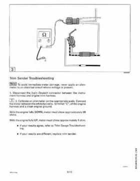 1996 Johnson/Evinrude Outboards 25, 35 3-Cylinder Service Repair Manual P/N 507123, Page 271