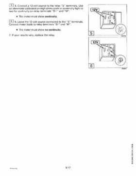 1996 Johnson/Evinrude Outboards 25, 35 3-Cylinder Service Repair Manual P/N 507123, Page 275