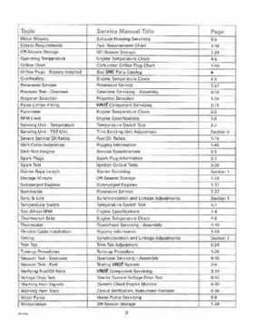 1996 Johnson/Evinrude Outboards 50 thru 70 3-Cylinder Service Repair Manual P/N 507125, Page 5