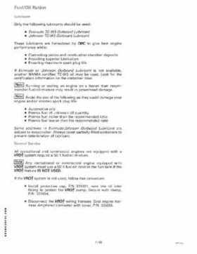 1996 Johnson/Evinrude Outboards 50 thru 70 3-Cylinder Service Repair Manual P/N 507125, Page 22