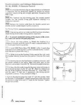 1996 Johnson/Evinrude Outboards 50 thru 70 3-Cylinder Service Repair Manual P/N 507125, Page 40