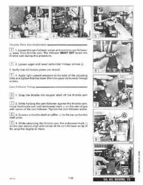 1996 Johnson/Evinrude Outboards 50 thru 70 3-Cylinder Service Repair Manual P/N 507125, Page 41