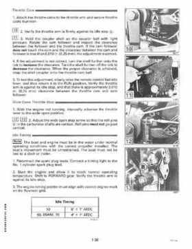 1996 Johnson/Evinrude Outboards 50 thru 70 3-Cylinder Service Repair Manual P/N 507125, Page 42
