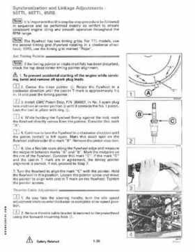 1996 Johnson/Evinrude Outboards 50 thru 70 3-Cylinder Service Repair Manual P/N 507125, Page 44