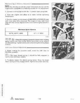 1996 Johnson/Evinrude Outboards 50 thru 70 3-Cylinder Service Repair Manual P/N 507125, Page 48