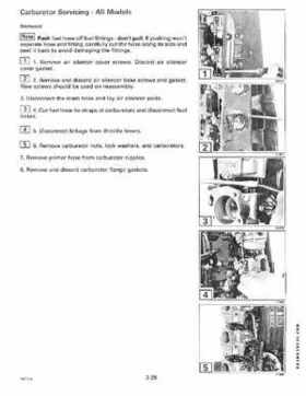 1996 Johnson/Evinrude Outboards 50 thru 70 3-Cylinder Service Repair Manual P/N 507125, Page 86