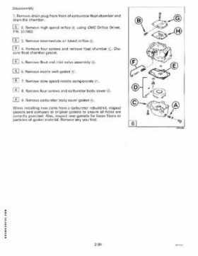 1996 Johnson/Evinrude Outboards 50 thru 70 3-Cylinder Service Repair Manual P/N 507125, Page 87