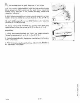 1996 Johnson/Evinrude Outboards 50 thru 70 3-Cylinder Service Repair Manual P/N 507125, Page 94