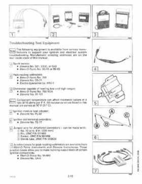 1996 Johnson/Evinrude Outboards 50 thru 70 3-Cylinder Service Repair Manual P/N 507125, Page 108