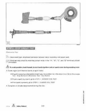 1996 Johnson/Evinrude Outboards 50 thru 70 3-Cylinder Service Repair Manual P/N 507125, Page 126