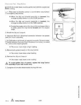 1996 Johnson/Evinrude Outboards 50 thru 70 3-Cylinder Service Repair Manual P/N 507125, Page 128