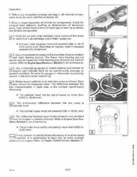 1996 Johnson/Evinrude Outboards 50 thru 70 3-Cylinder Service Repair Manual P/N 507125, Page 153