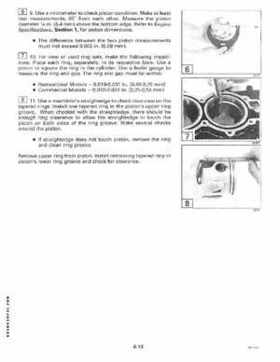1996 Johnson/Evinrude Outboards 50 thru 70 3-Cylinder Service Repair Manual P/N 507125, Page 154