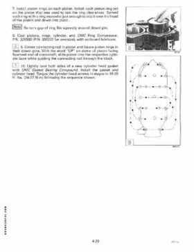 1996 Johnson/Evinrude Outboards 50 thru 70 3-Cylinder Service Repair Manual P/N 507125, Page 156