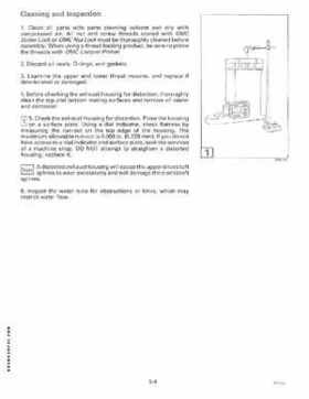 1996 Johnson/Evinrude Outboards 50 thru 70 3-Cylinder Service Repair Manual P/N 507125, Page 177