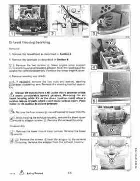 1996 Johnson/Evinrude Outboards 50 thru 70 3-Cylinder Service Repair Manual P/N 507125, Page 178