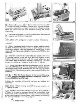 1996 Johnson/Evinrude Outboards 50 thru 70 3-Cylinder Service Repair Manual P/N 507125, Page 179