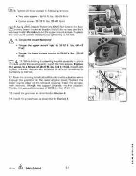 1996 Johnson/Evinrude Outboards 50 thru 70 3-Cylinder Service Repair Manual P/N 507125, Page 180