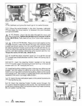 1996 Johnson/Evinrude Outboards 50 thru 70 3-Cylinder Service Repair Manual P/N 507125, Page 184