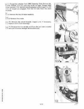 1996 Johnson/Evinrude Outboards 50 thru 70 3-Cylinder Service Repair Manual P/N 507125, Page 187