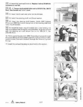 1996 Johnson/Evinrude Outboards 50 thru 70 3-Cylinder Service Repair Manual P/N 507125, Page 190