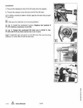 1996 Johnson/Evinrude Outboards 50 thru 70 3-Cylinder Service Repair Manual P/N 507125, Page 192