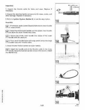 1996 Johnson/Evinrude Outboards 50 thru 70 3-Cylinder Service Repair Manual P/N 507125, Page 195