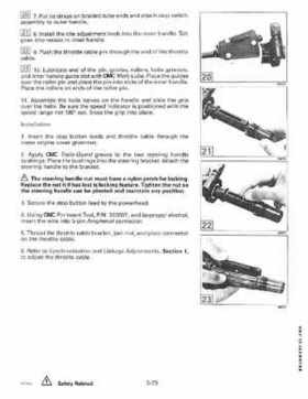 1996 Johnson/Evinrude Outboards 50 thru 70 3-Cylinder Service Repair Manual P/N 507125, Page 196