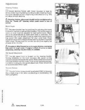 1996 Johnson/Evinrude Outboards 50 thru 70 3-Cylinder Service Repair Manual P/N 507125, Page 197