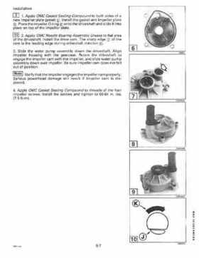 1996 Johnson/Evinrude Outboards 50 thru 70 3-Cylinder Service Repair Manual P/N 507125, Page 204