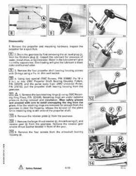 1996 Johnson/Evinrude Outboards 50 thru 70 3-Cylinder Service Repair Manual P/N 507125, Page 207