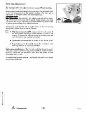 1996 Johnson/Evinrude Outboards 50 thru 70 3-Cylinder Service Repair Manual P/N 507125, Page 221