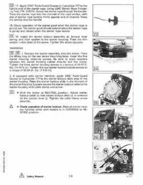 1996 Johnson/Evinrude Outboards 50 thru 70 3-Cylinder Service Repair Manual P/N 507125, Page 229