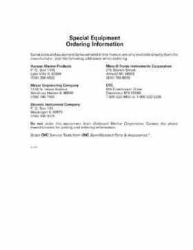 1996 Johnson/Evinrude Outboards 50 thru 70 3-Cylinder Service Repair Manual P/N 507125, Page 306