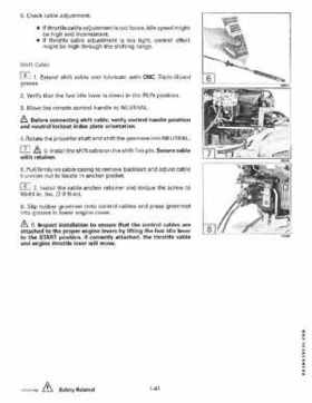 1996 Johnson/Evinrude Outboards 8 thru 15 Four-Stroke Service Repair Manual P/N 507121, Page 47