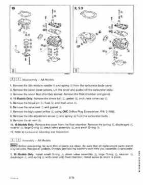 1996 Johnson/Evinrude Outboards 8 thru 15 Four-Stroke Service Repair Manual P/N 507121, Page 69