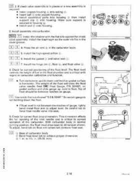 1996 Johnson/Evinrude Outboards 8 thru 15 Four-Stroke Service Repair Manual P/N 507121, Page 70